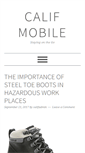 Mobile Screenshot of califmobile.com