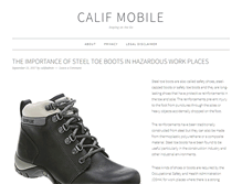 Tablet Screenshot of califmobile.com